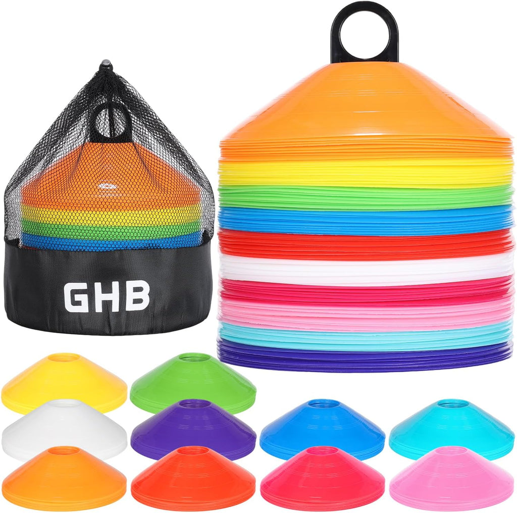 Soccer Cones 25/50/100 Pack Disc Soccer Sport Cones