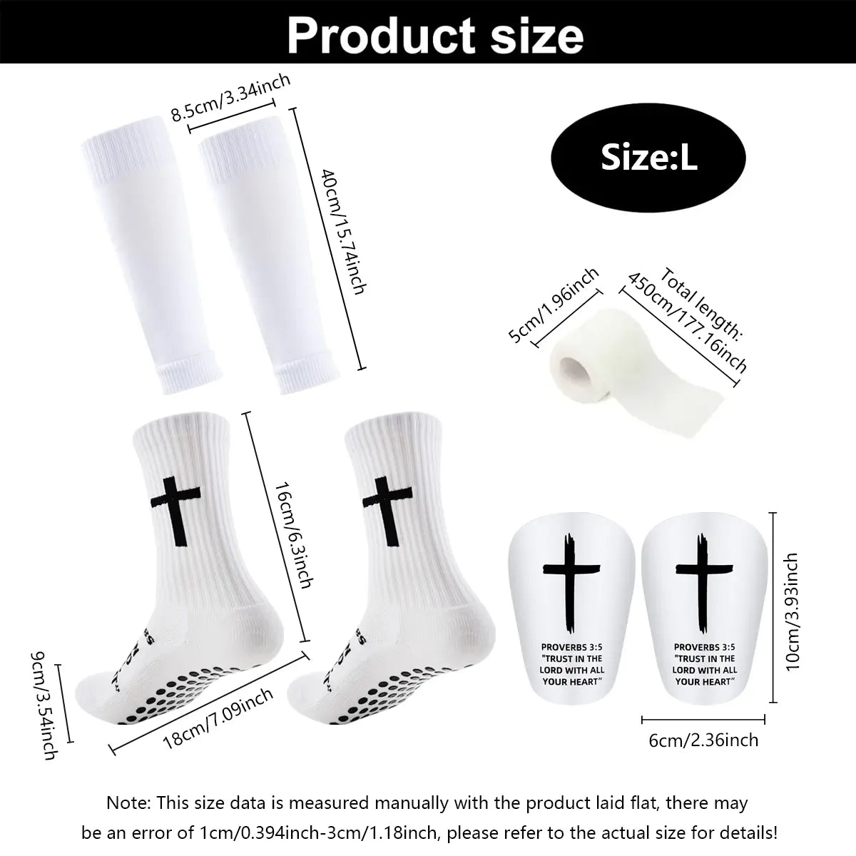 4 Pieces of Football Sports Equipment: Football Socks, Sports Leg Covers, Football Inserts, Sports Bandages, Perfect for Outdoor Sports, Football Enthusiasts – Available in Multiple Colors, Football Accessories, Soccer Accessories, Soccer Gear