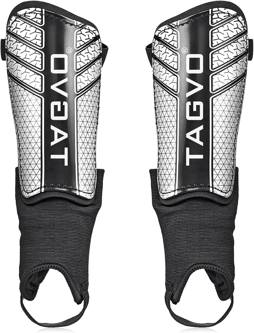 Soccer Shin Guards for Kids Youth Adults, Protective Soccer Equipment for Boys Girls Men, Soccer Shin Pads for Kids