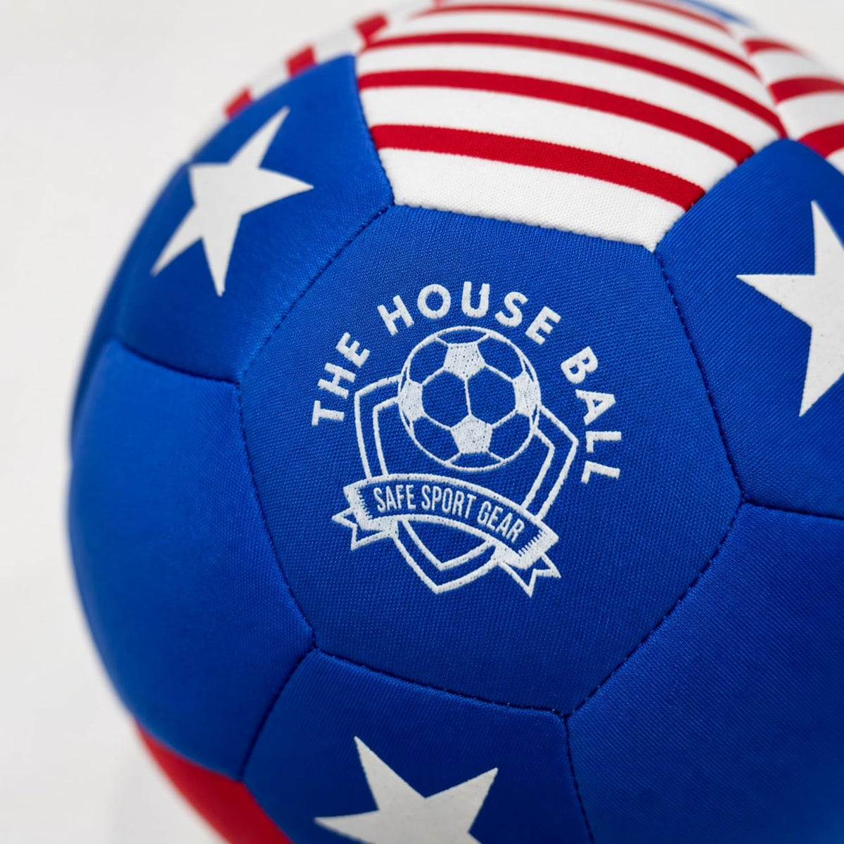 The House Ball - the Original Soft and Safe Indoor Soccer Ball Size 4 - Created for inside Your Home and Yard - No Scuffs on Walls - Realistic Feel and Weight with a Shock Absorbing Exterior
