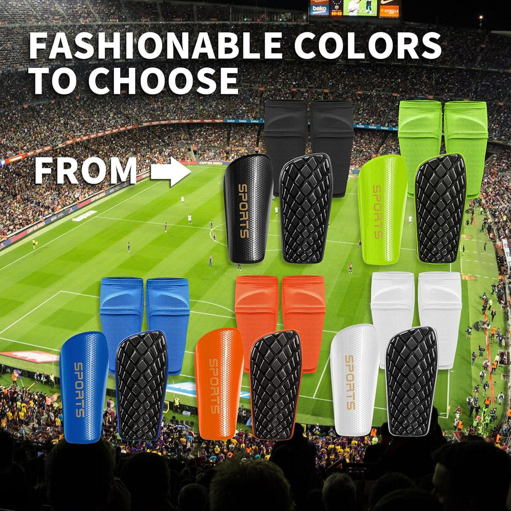 Soccer Shin Guards for Kids Youth Adults